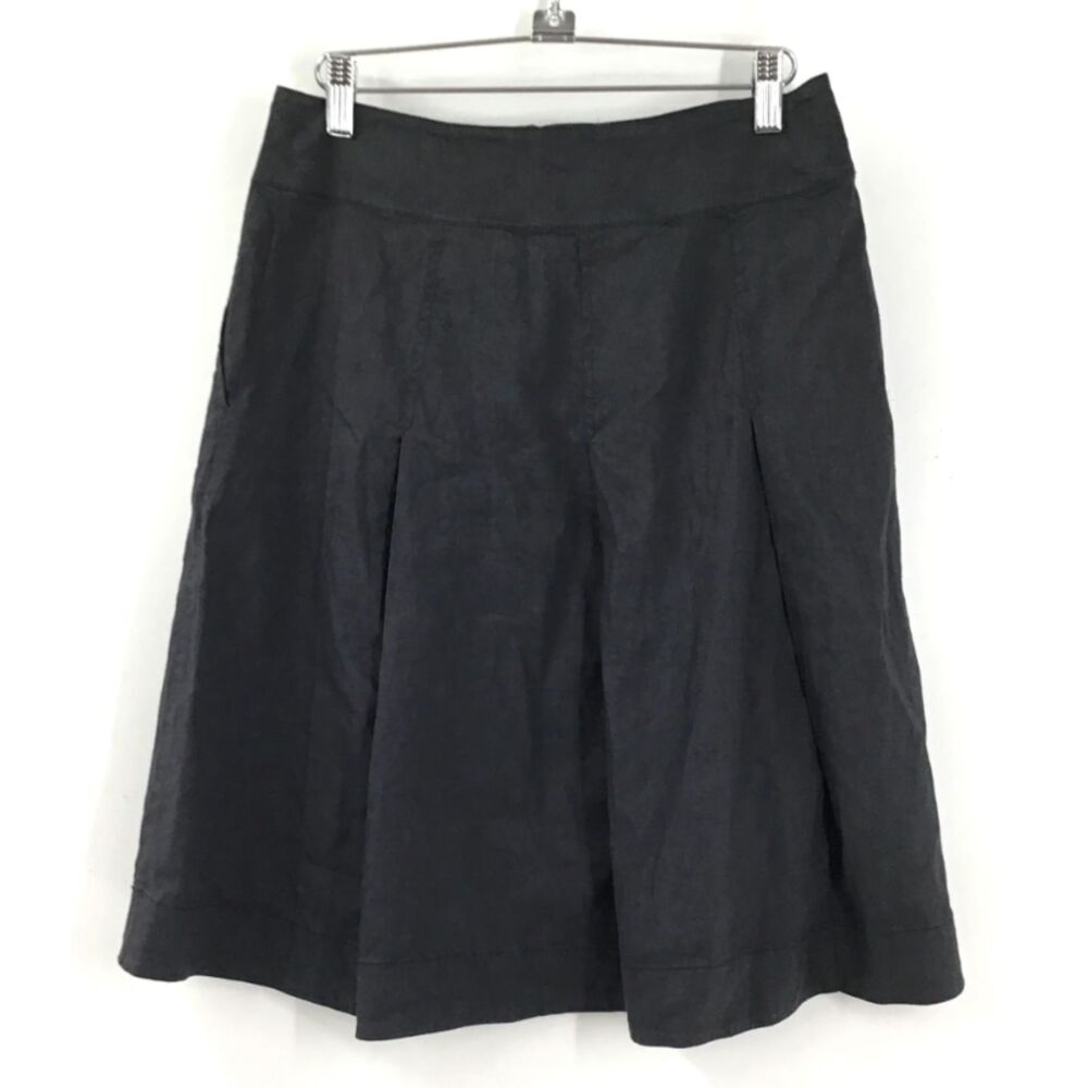 Eileen Fisher Women's Brown Fit & Flare Skirt Above Knee - Size XS